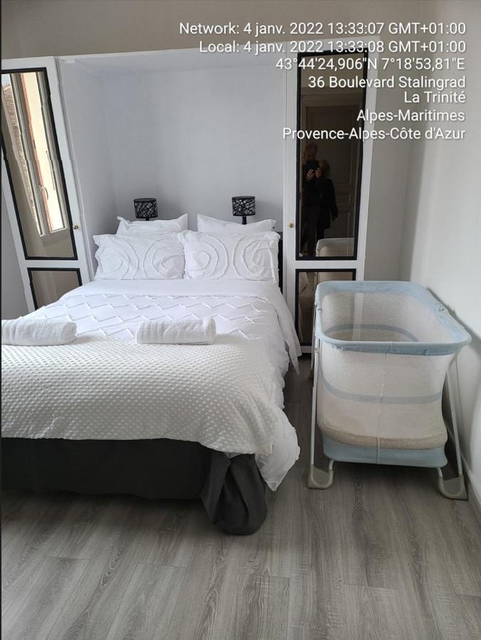 1 Chambre Paisible A La Trinite Proche De Nice Et Monaco Exterior photo